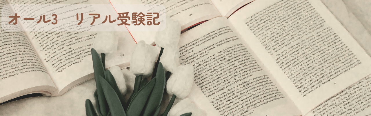 オール3リアル受験記