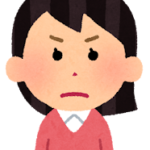 怒ってる母
